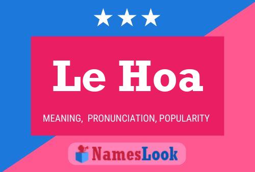 Le Hoa Naam Poster