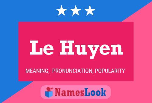 Le Huyen Naam Poster