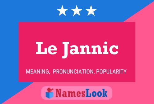 Le Jannic Naam Poster