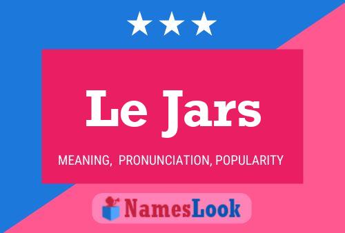 Le Jars Naam Poster