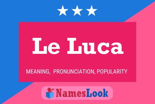 Le Luca Naam Poster