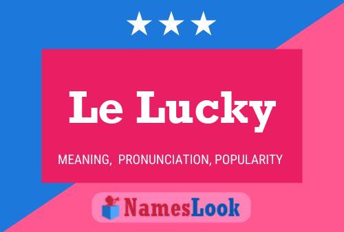 Le Lucky Naam Poster