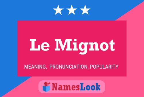 Le Mignot Naam Poster