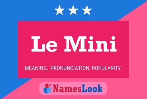 Le Mini Naam Poster