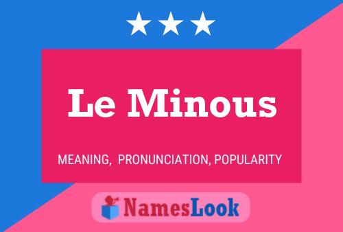 Le Minous Naam Poster