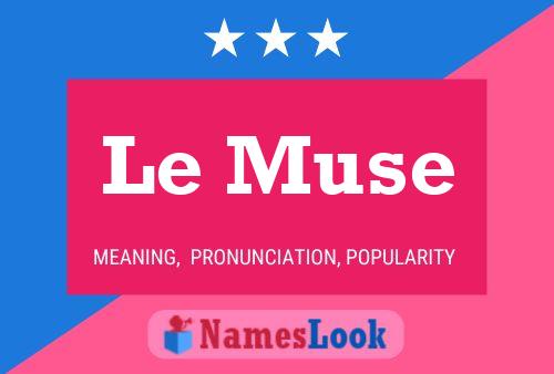 Le Muse Naam Poster