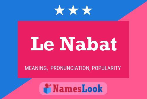 Le Nabat Naam Poster