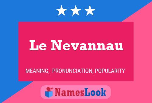 Le Nevannau Naam Poster