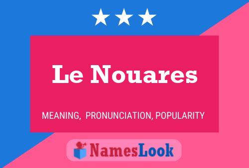 Le Nouares Naam Poster