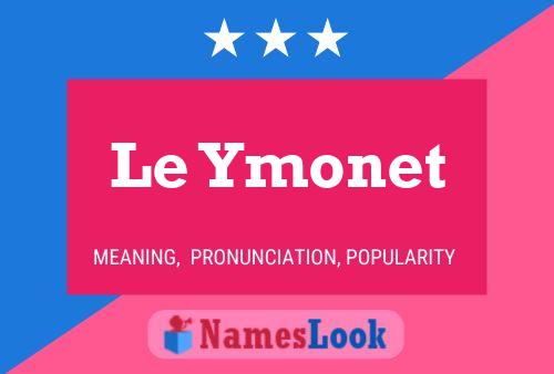 Le Ymonet Naam Poster