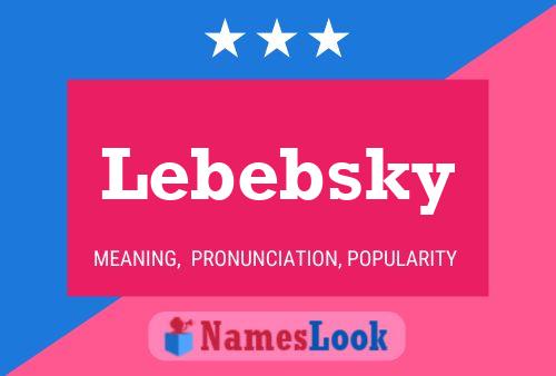 Lebebsky Naam Poster