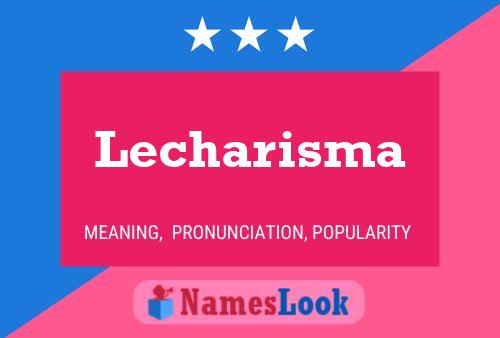 Lecharisma Naam Poster