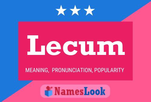 Lecum Naam Poster