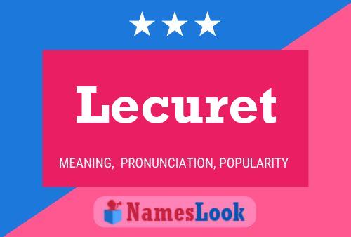 Lecuret Naam Poster