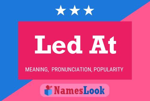 Led At Naam Poster