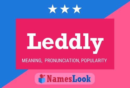 Leddly Naam Poster