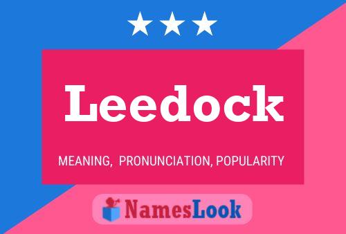 Leedock Naam Poster