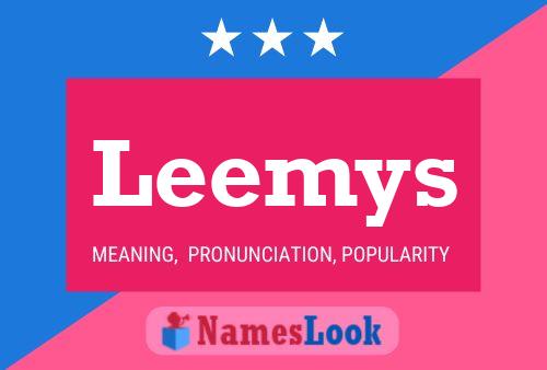 Leemys Naam Poster