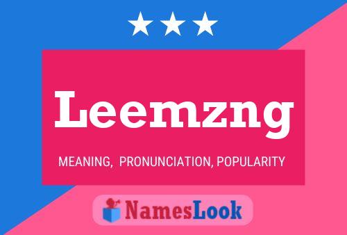 Leemzng Naam Poster