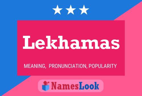 Lekhamas Naam Poster