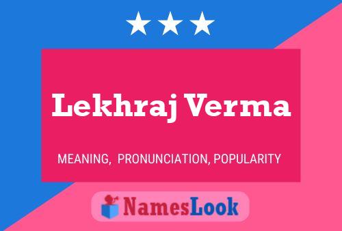 Lekhraj Verma Naam Poster