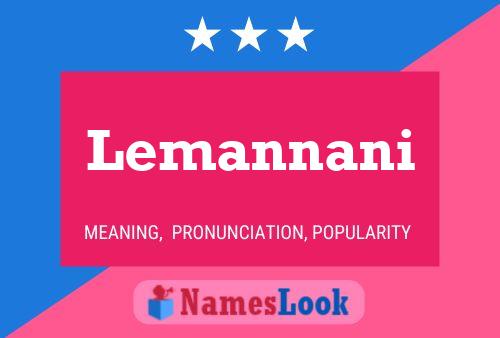 Lemannani Naam Poster