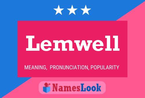 Lemwell Naam Poster