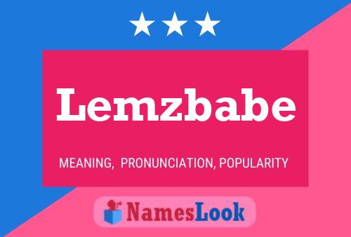 Lemzbabe Naam Poster