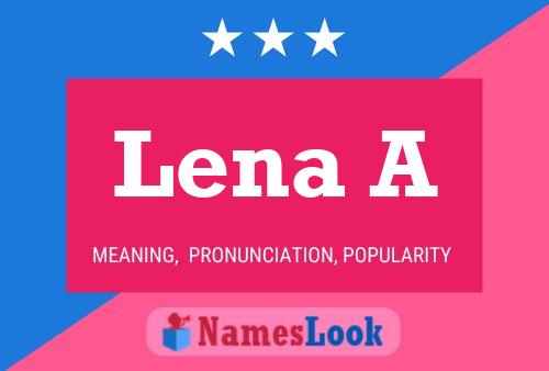 Lena A Naam Poster