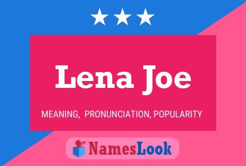 Lena Joe Naam Poster