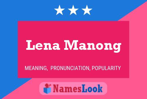 Lena Manong Naam Poster