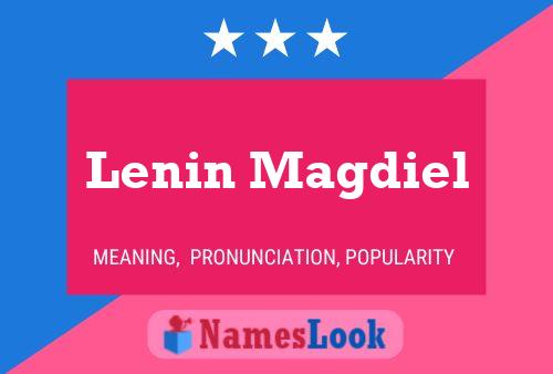 Lenin Magdiel Naam Poster