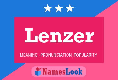 Lenzer Naam Poster