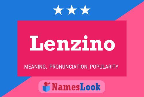 Lenzino Naam Poster