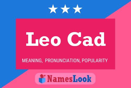 Leo Cad Naam Poster