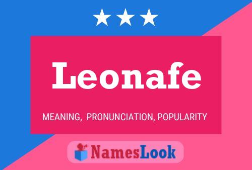 Leonafe Naam Poster