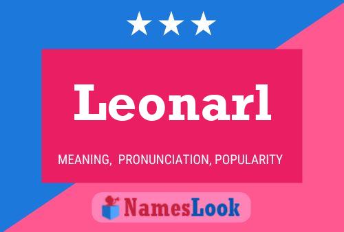 Leonarl Naam Poster