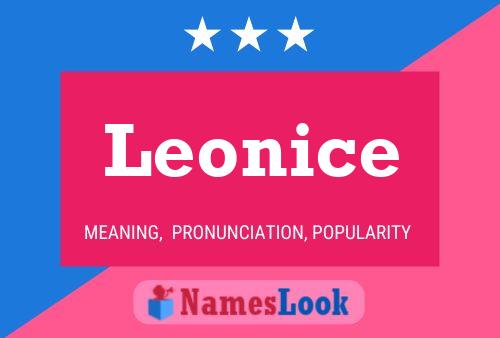 Leonice Naam Poster