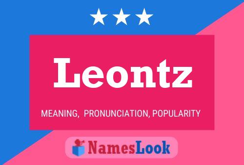 Leontz Naam Poster