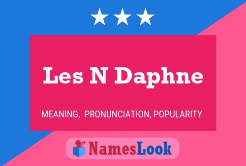 Les N Daphne Naam Poster