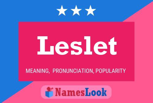 Leslet Naam Poster