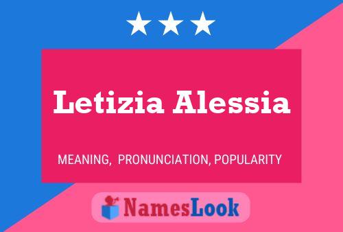 Letizia Alessia Naam Poster