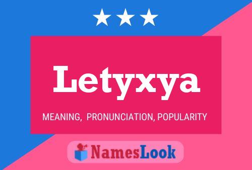 Letyxya Naam Poster