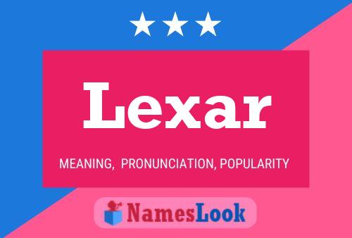 Lexar Naam Poster