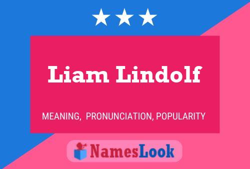 Liam Lindolf Naam Poster