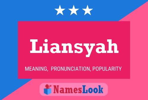 Liansyah Naam Poster