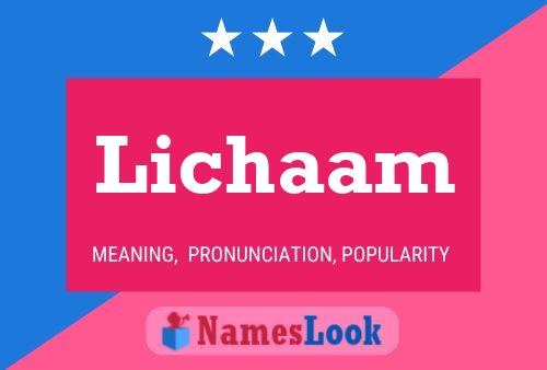 Lichaam Naam Poster