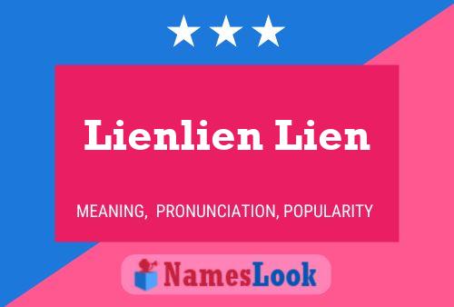 Lienlien Lien Naam Poster