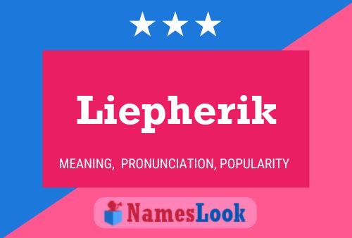 Liepherik Naam Poster