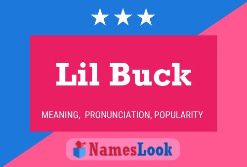 Lil Buck Naam Poster